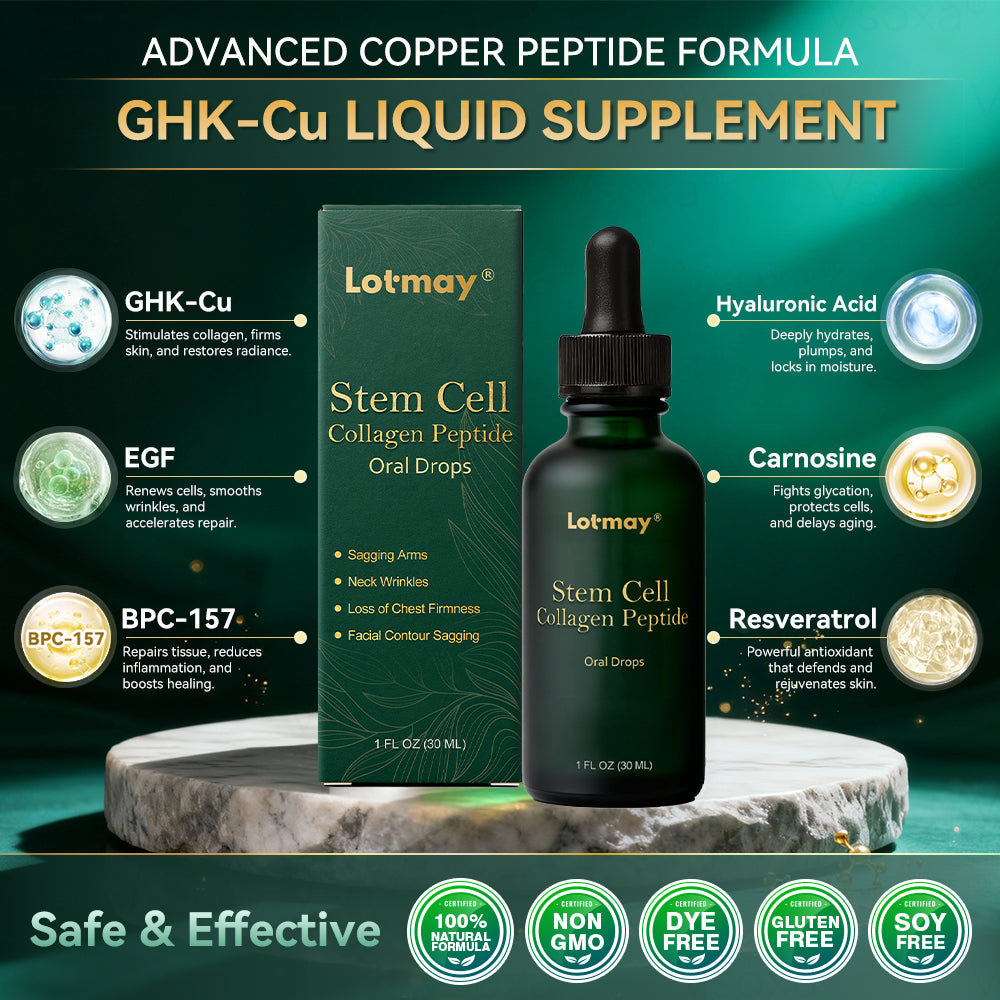 𝐎𝐟𝐟𝐢𝐜𝐢𝐚𝗜𝗜𝐲 𝐀𝐮𝐭𝐡𝐨𝐫𝐢𝐬𝐞𝐝 𝐄𝐱𝐜𝐥𝐮𝐬𝐢𝐯𝐞 𝐄𝐝𝐢𝐭𝐢𝐨𝐧 | 𝐋𝗼𝐭𝐦𝒂𝐲® 𝐒𝐭𝒆𝐦 𝐂𝒆𝗜𝗜 & 𝐂𝗼𝗜𝗜𝐚𝐠𝒆𝐧 𝐏𝒆𝐩𝐭𝐢𝐝𝒆 𝐎𝐫𝐚𝗜 𝐃𝐫𝗼𝐩𝐬 👩‍⚕️(Lift & Firm Sagging Skin & Reduce Wrinkle Formation)👍